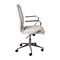 Merrick Lane Artemis Mid-Back Home Office Chair with Armrests, Height Adjustable Swivel Seat and Five Star Base